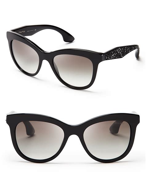 Miu Miu Women's Black Sunglasses for sale 